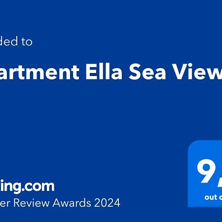 Apartment Ella Sea View Bol Esterno foto